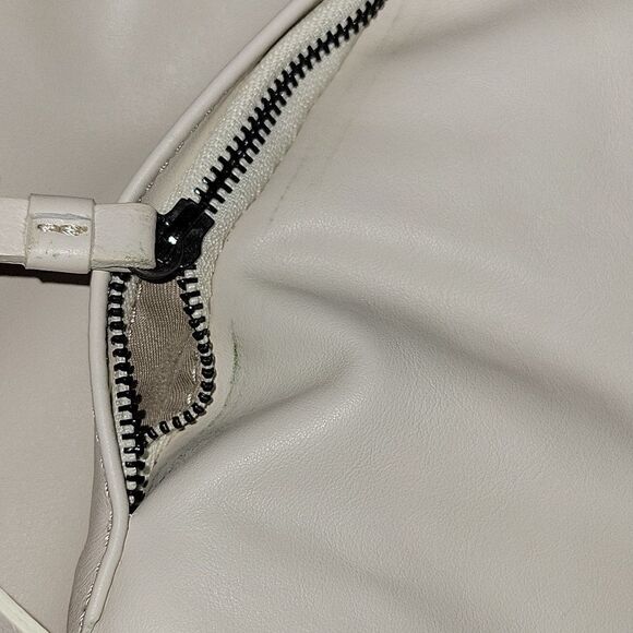 Laura Di Maggio convertible Bag Crossbody Shoulder  Off White Italian leather - Picture 7 of 11